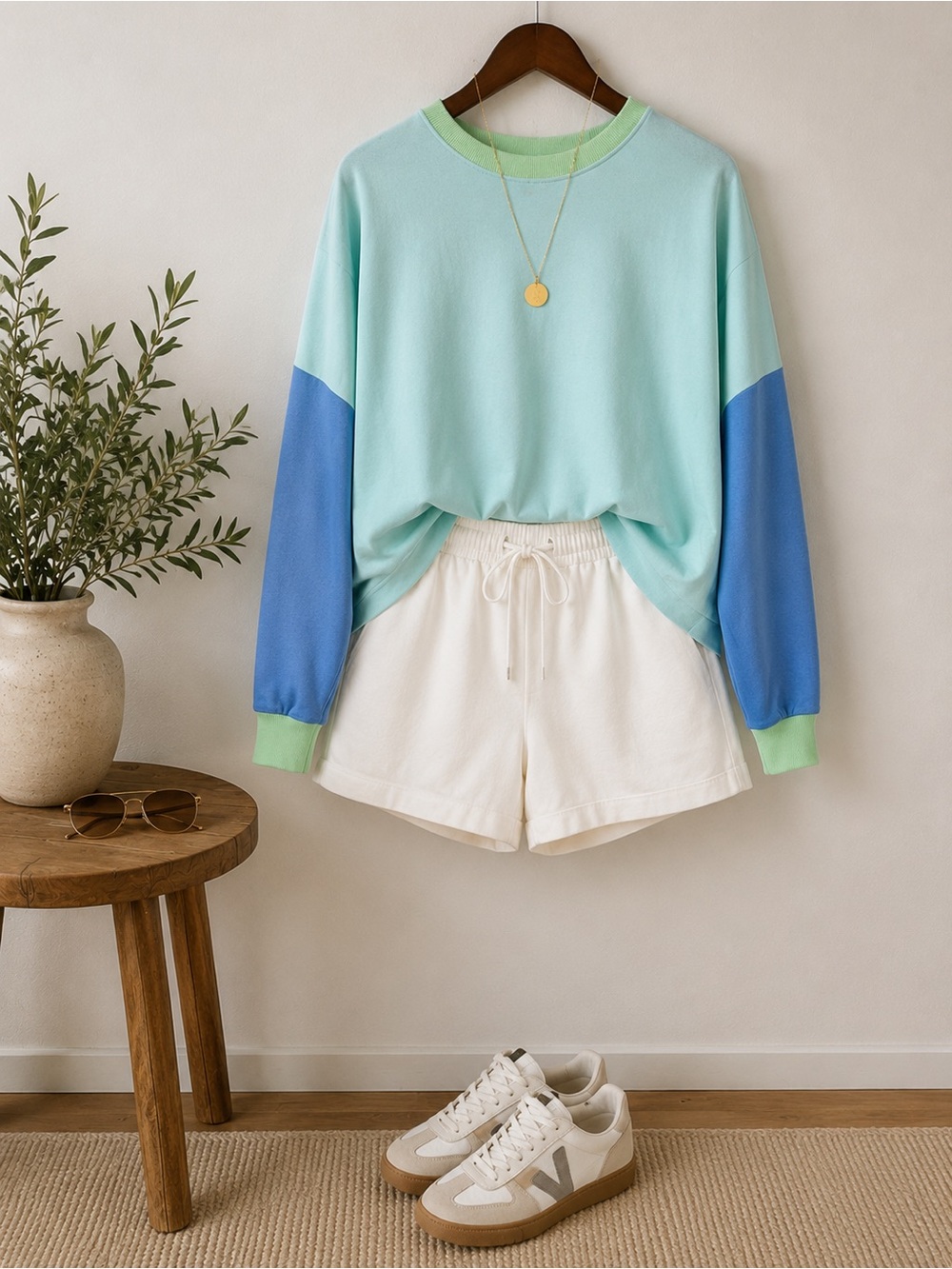 Club Social | by Jadelynn Brooke | Color block Sweatshirt| Size Small